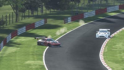 Whited’s race-ending mistake