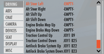 traction control settings