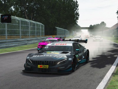 NARS DTM in the wet at Monza
