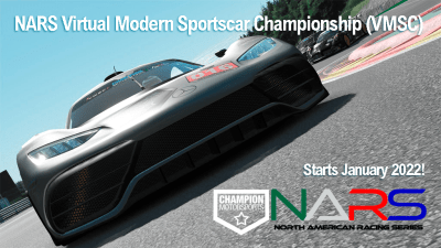 2022 NARS Virtual Modern Sportscar Championship (rFactor2)